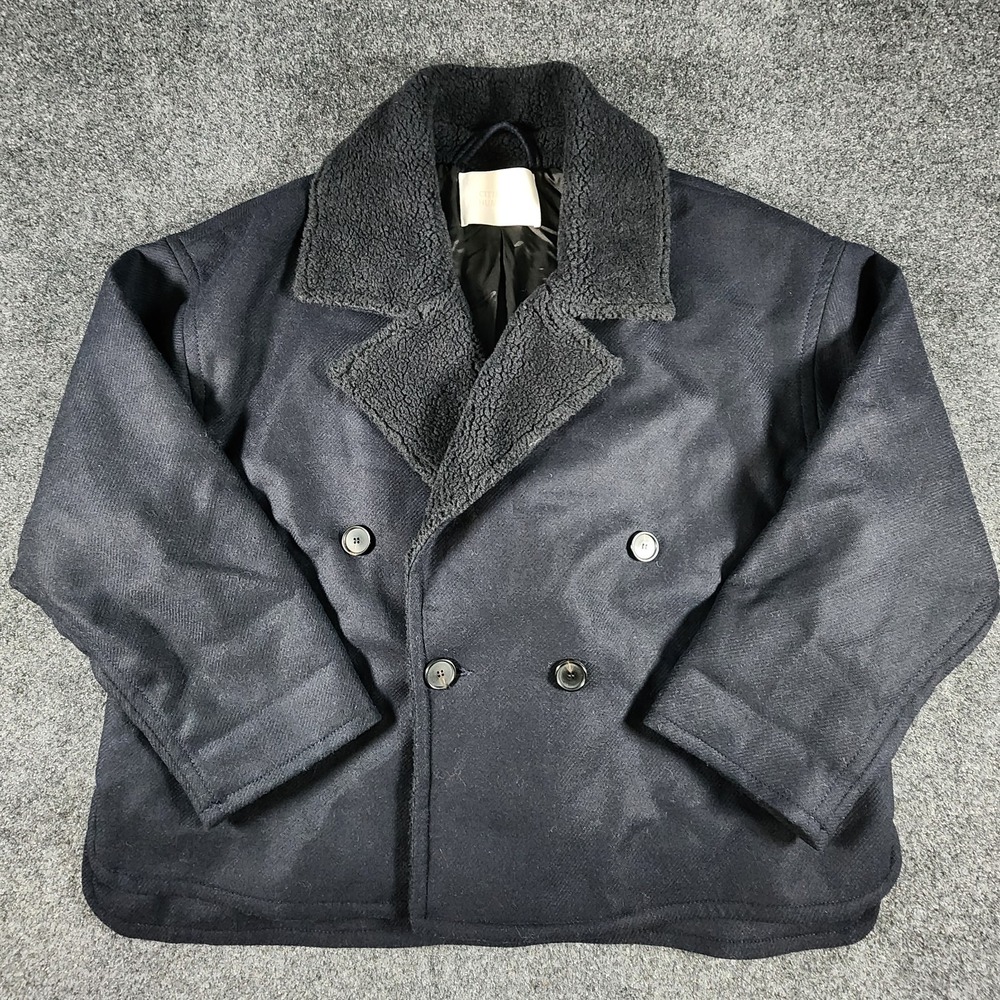Citizens Of‎ Humanity Wool Peacoat  Black Women's Size XL